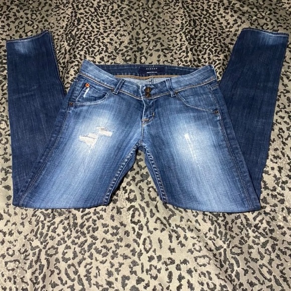 Hudson vintage straight leg jeans - Picture 5 of 12